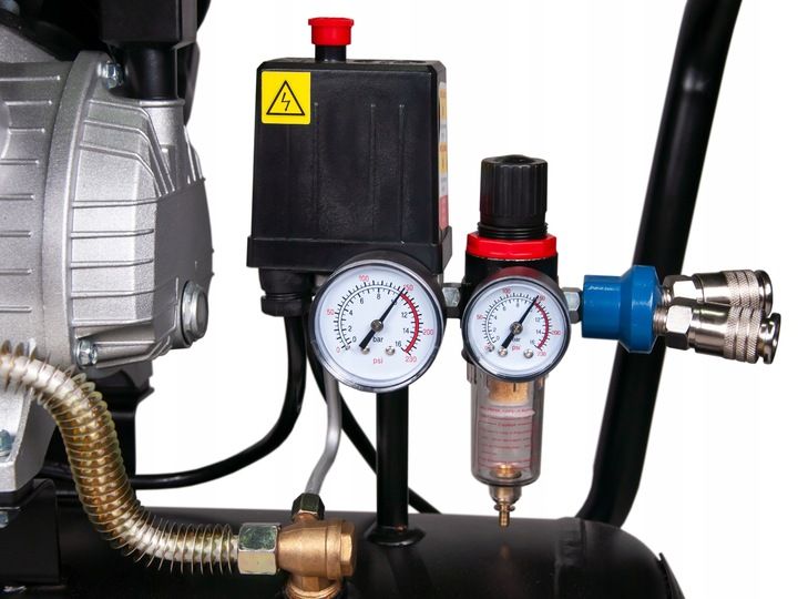 Kompresor Sprężarka Olejowa 50l Dwutłokowa 2,2kw 230v 10bar Airbox Evo