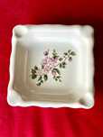 Popielniczka porcelana PRL vintage lata 70 kwiaty