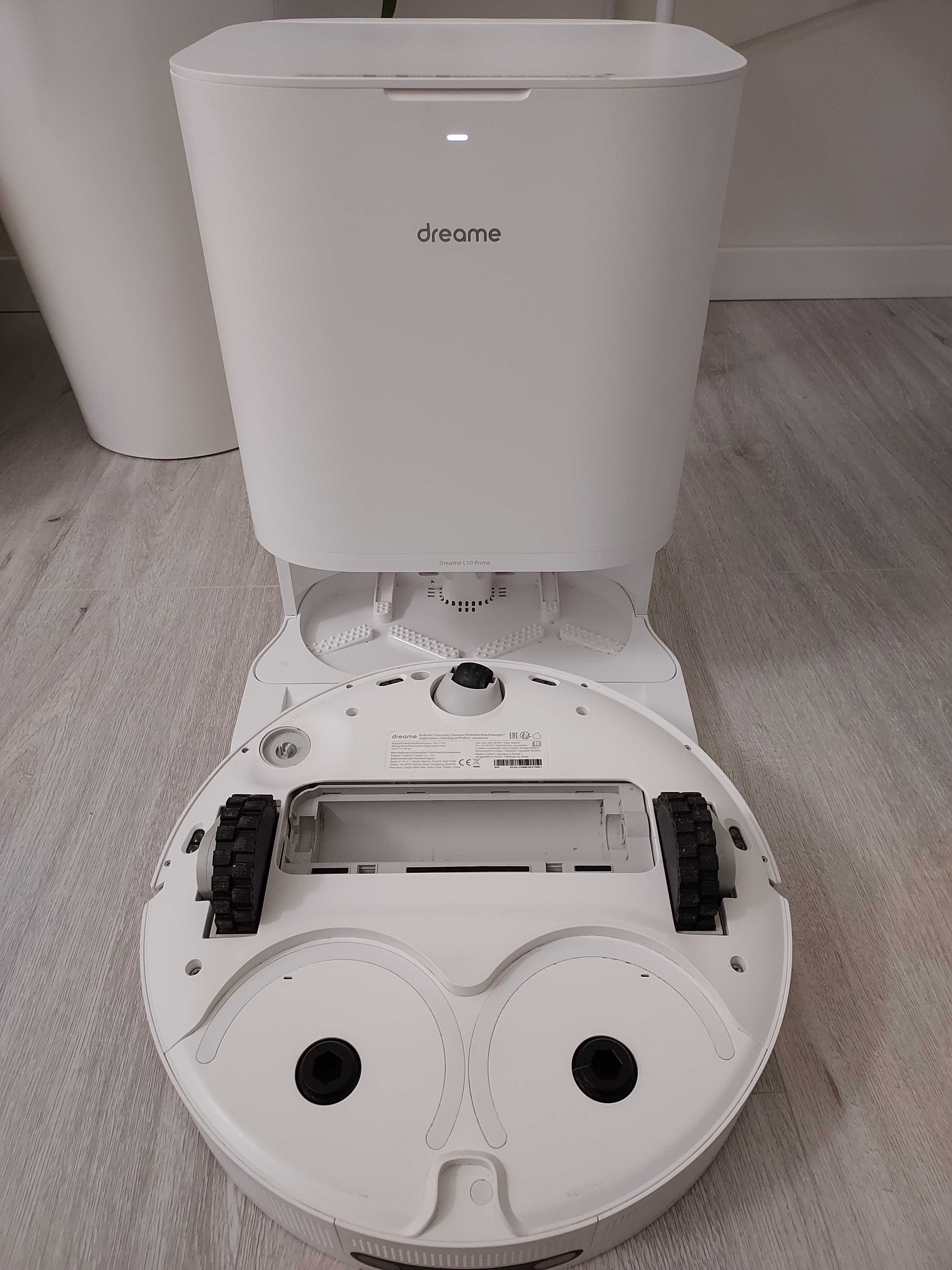 Dreame l10 prime ze stacją.