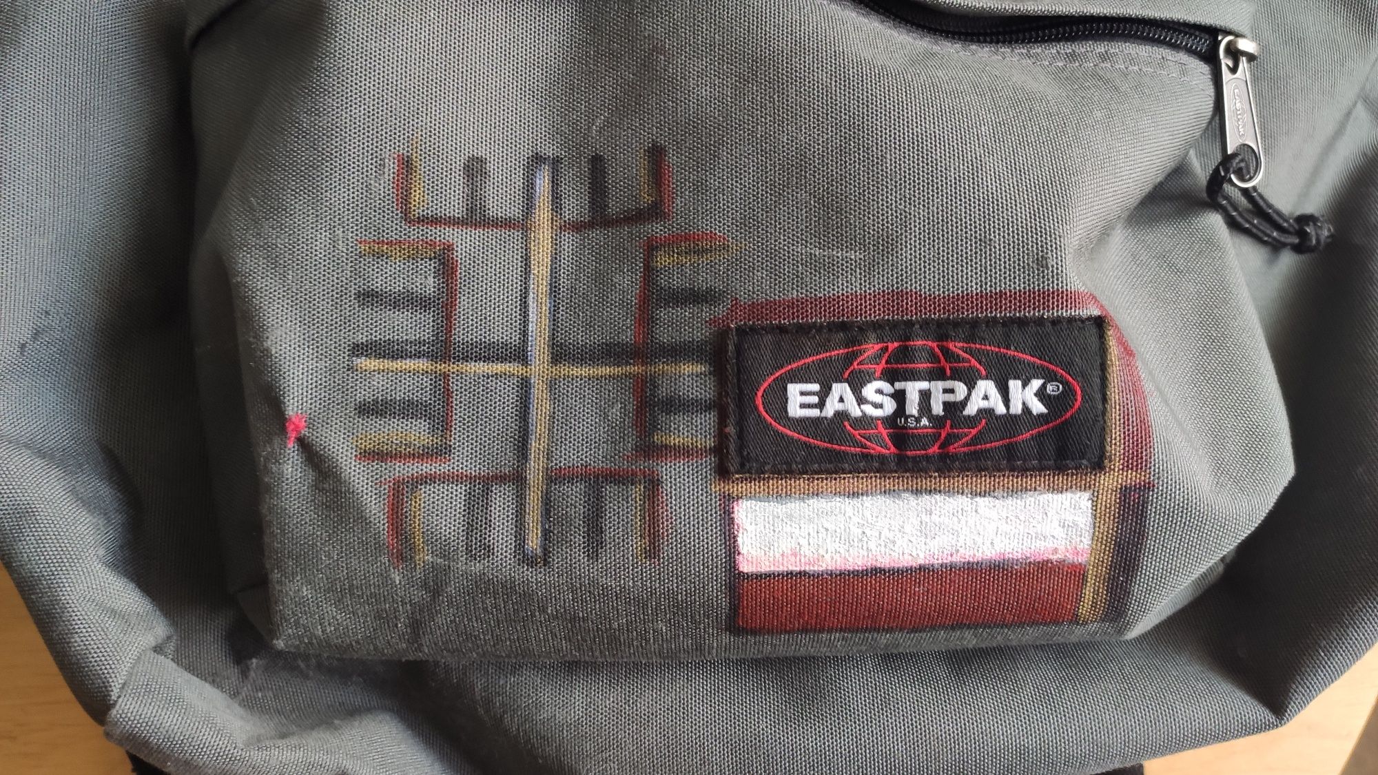 Plecak EASTPAK - Padded Travler'r 2w1 Simple Grey 20L Słowiański styl