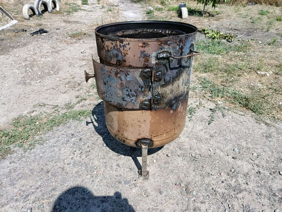 Печка для азиатского казана
