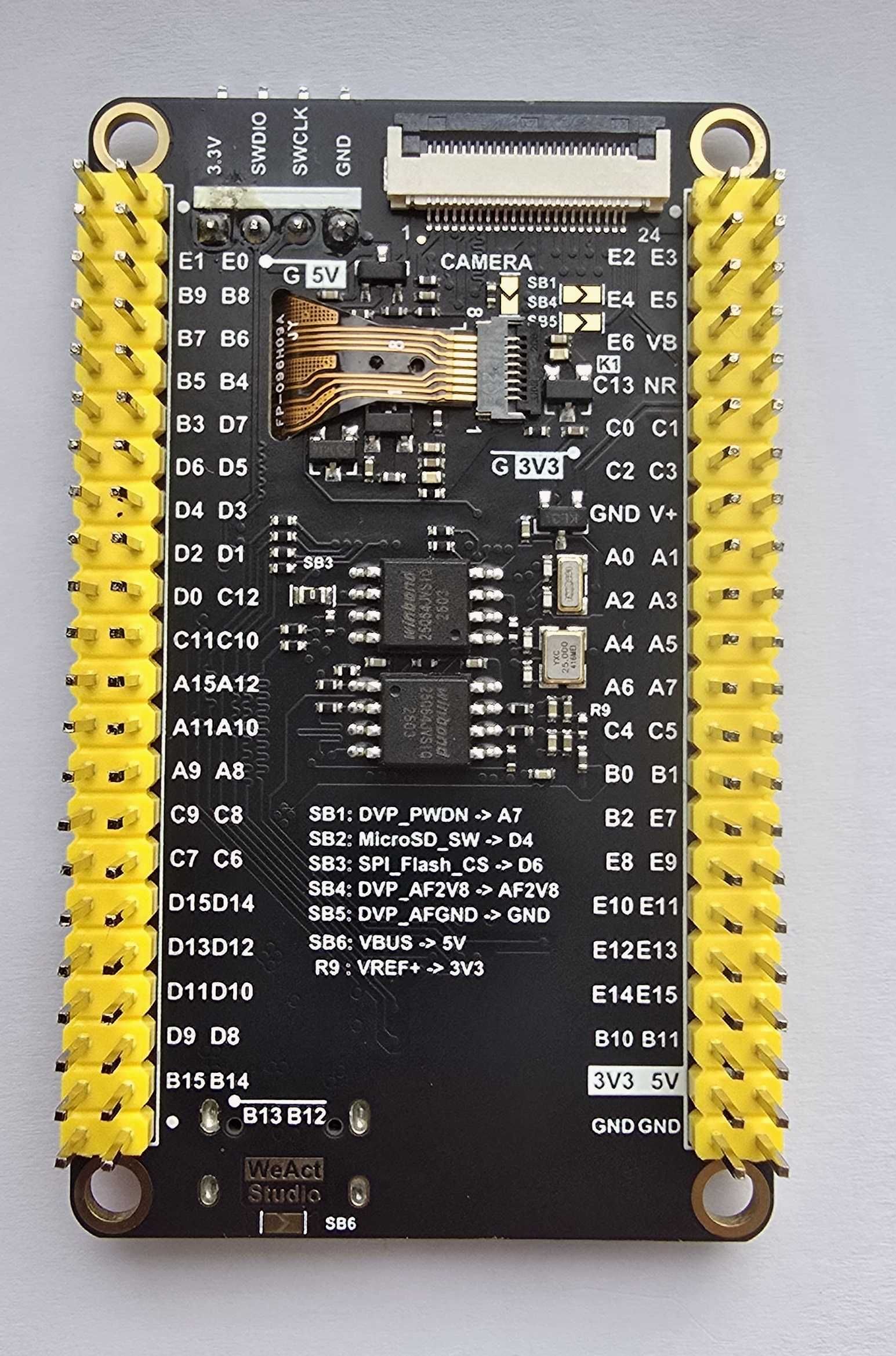 Плата розробника STM32H743VIT6 з екраном TFT 0.96 WeAct