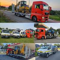 Pomoc Drogowa 24/7 Laweta Autolaweta Serwis Holowanie Transport  16ton