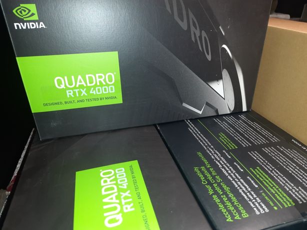 Професиональная Видеокарта PNY QUADRO RTX 4000 как новая и другие