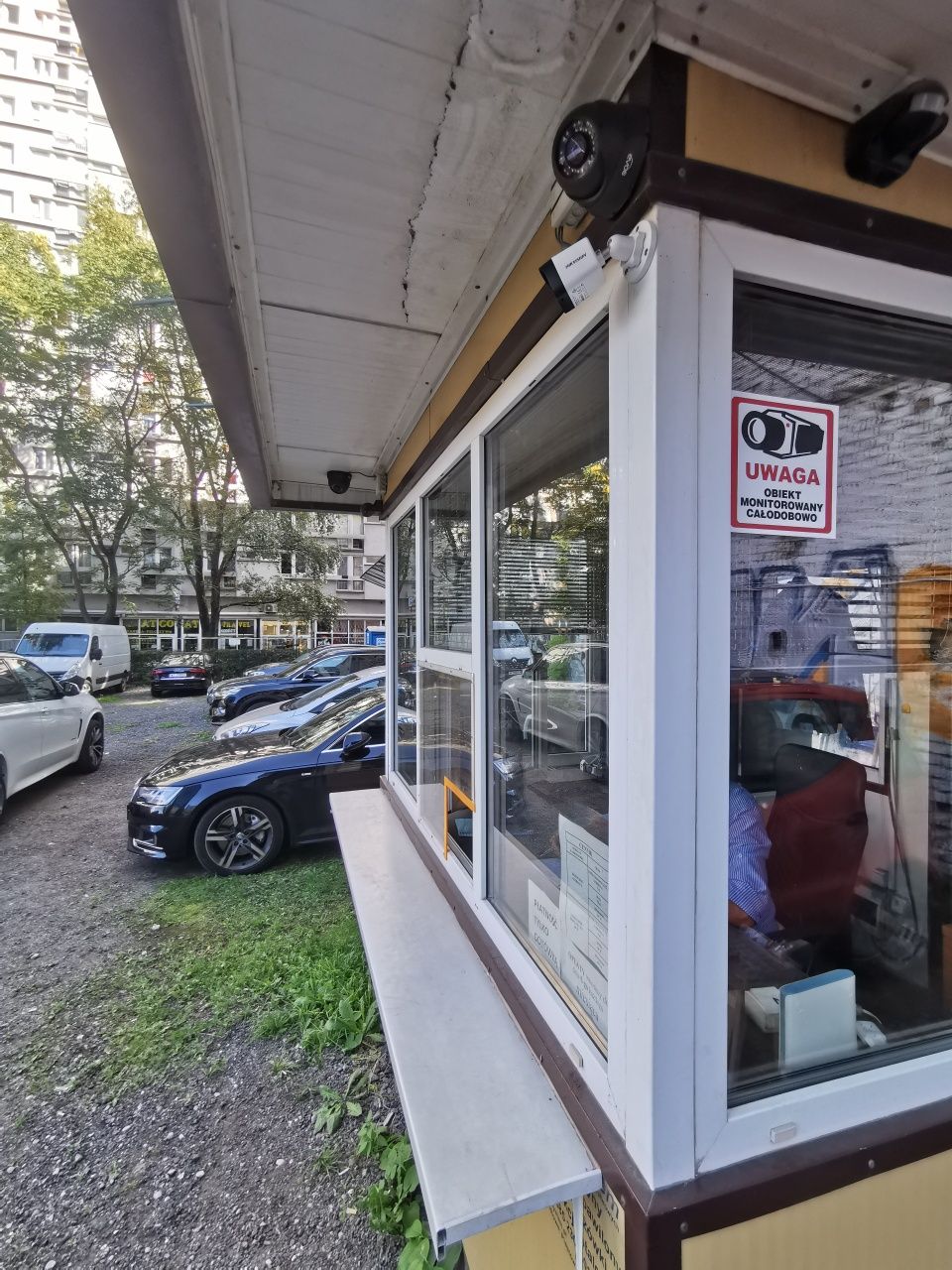 Budka parkingowa Kiosk Kontener Stróżówka