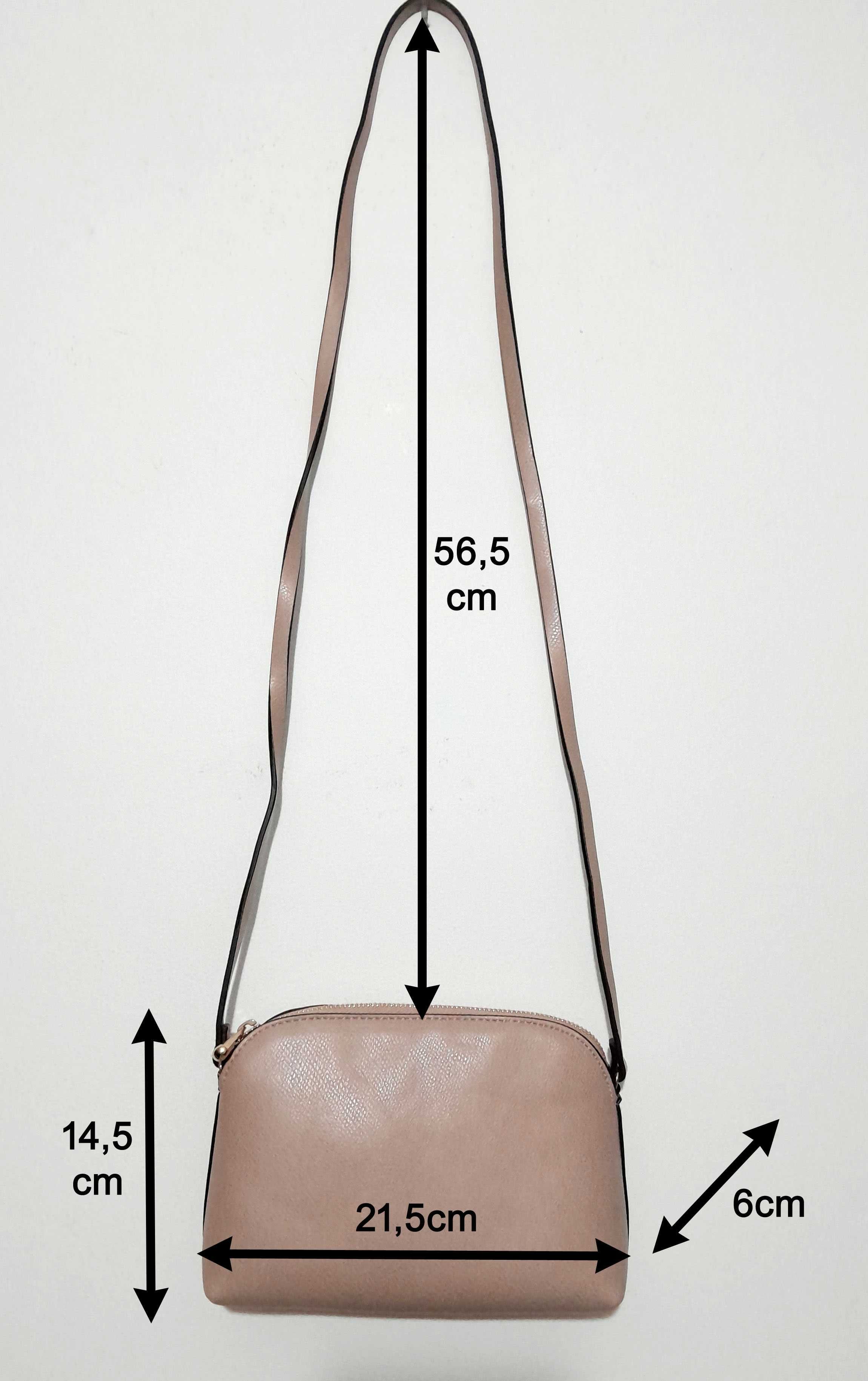 Mala pequena a tiracolo cor-de-rosa claro H&M