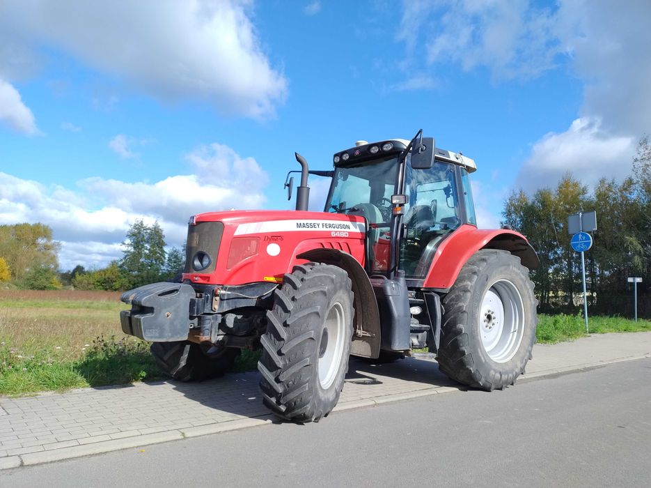 Massey Ferguson 6480 nawigacja 2008 r New Holland Case John Deutz 6490