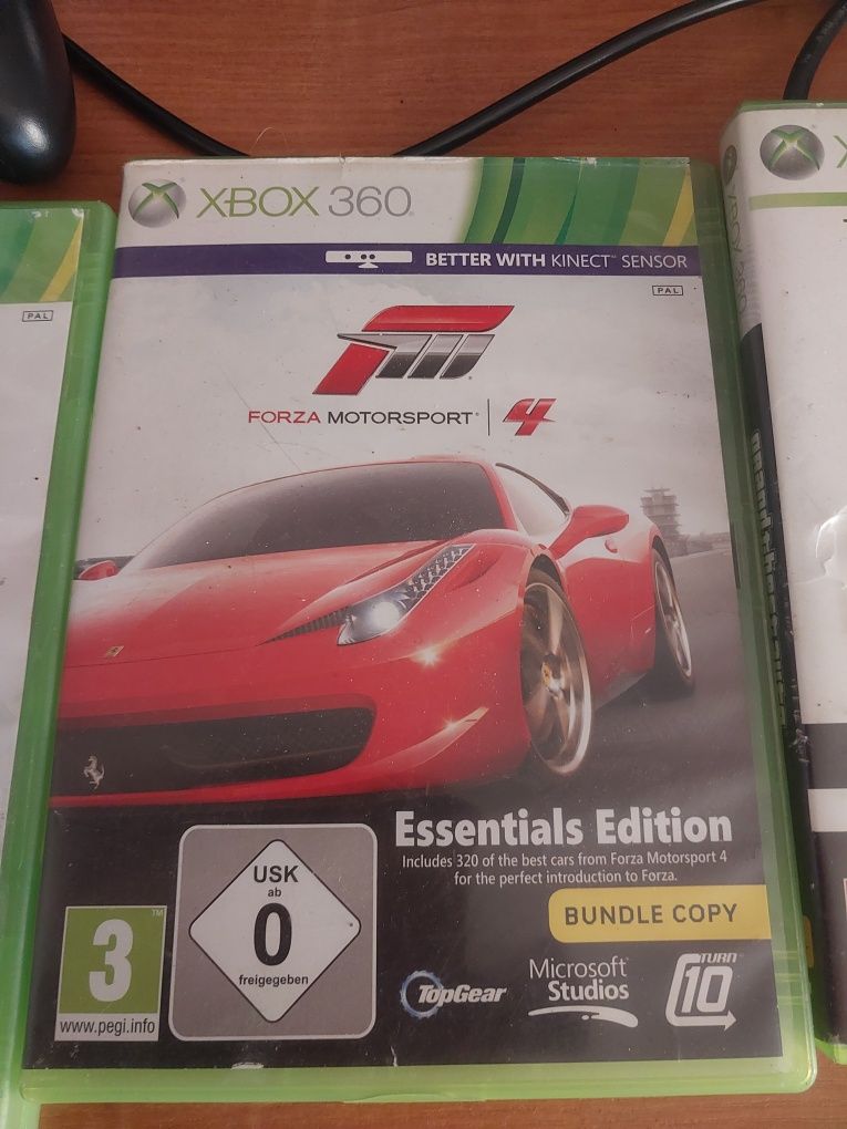 Приставка XBOX 360+ 3 ліцензійні диски