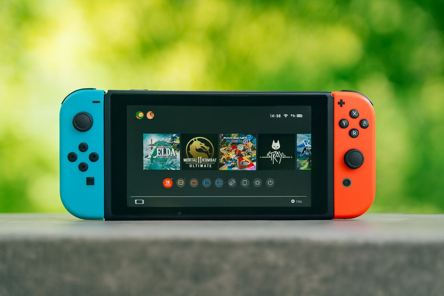 Nintendo Switch V2 – 7 Meses de Uso + Película Protetora