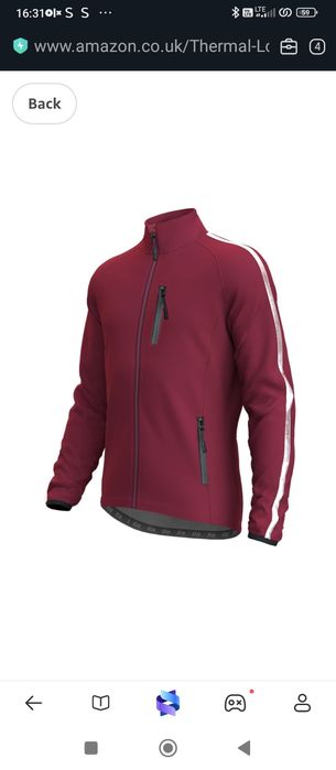 Ulibike.Męska termiczna kurtka rowerowa, kurtka do biegania, do joggin