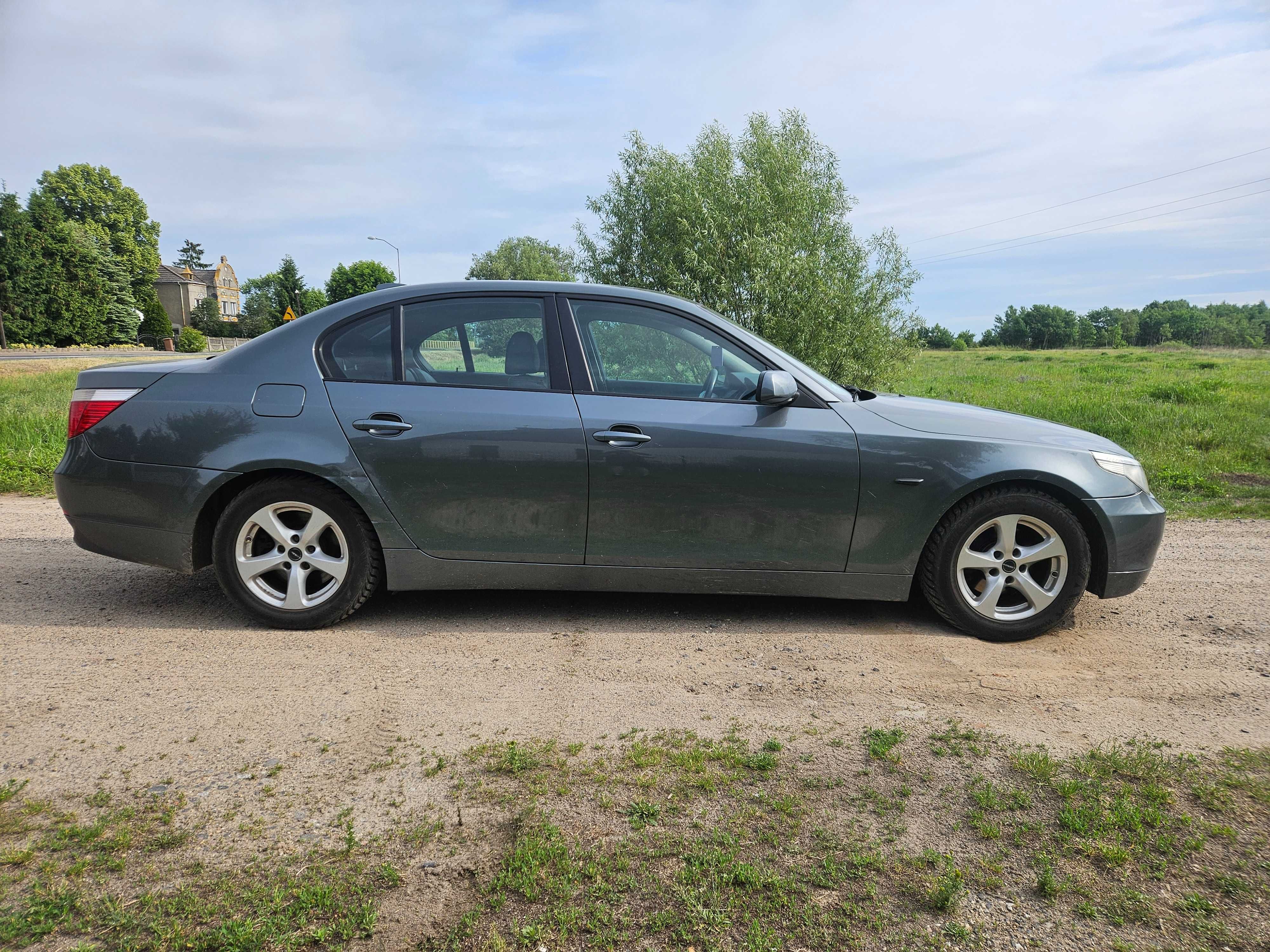 Bmw e60 54b25 192km automat 256s5 TITANGRAU wszystkie czesci!
