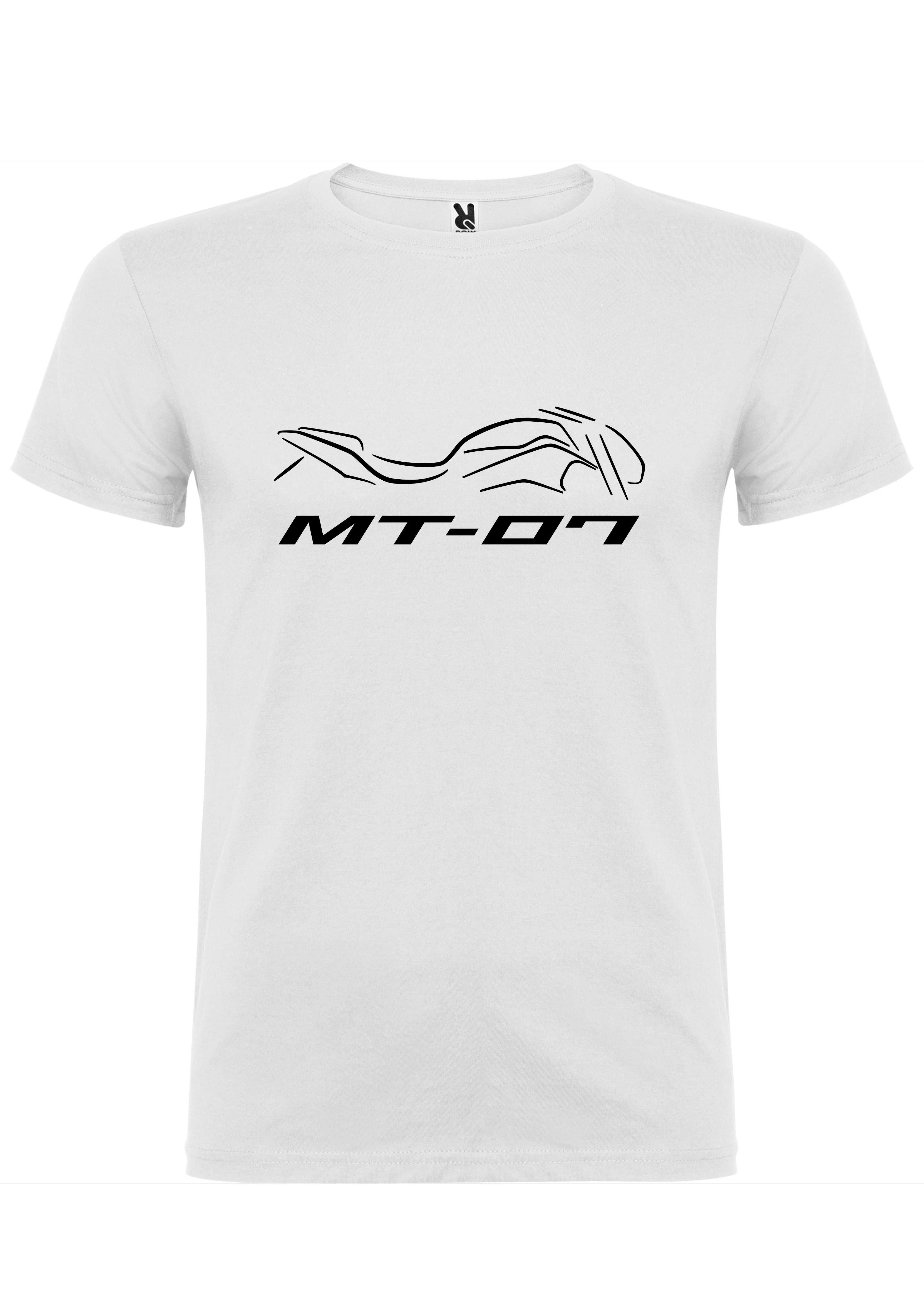 T-shirt Yamaha MT-07 moto perfil