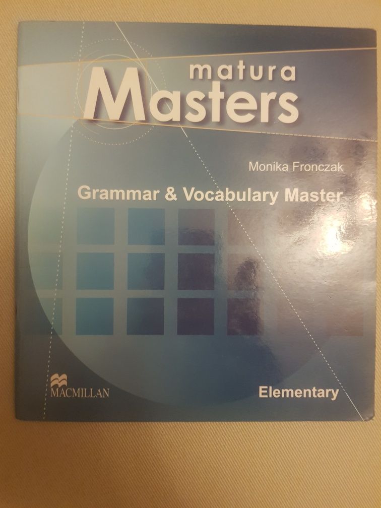 Matura Masters grammar&vocabulary elementary- M. Fronczak