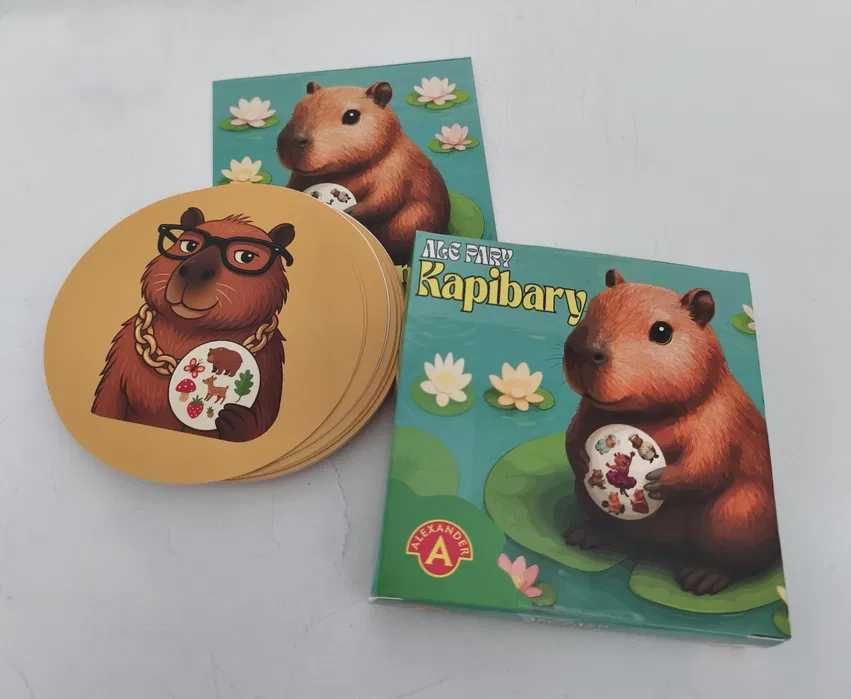 Ale pary kapibary gra memory