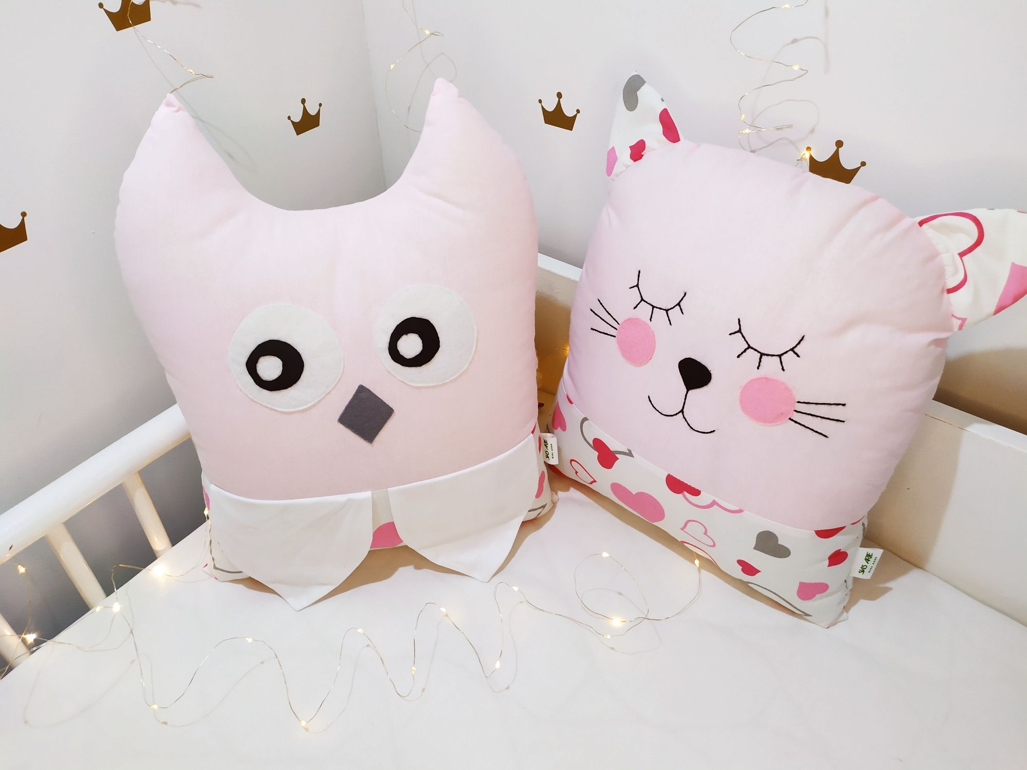 Almofadas animais e almofadas decorativas para bebés e crianças