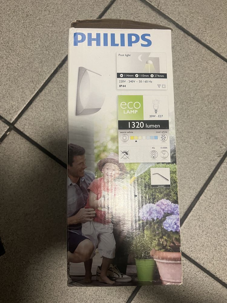 Kinkiet zewnętrzny Philips