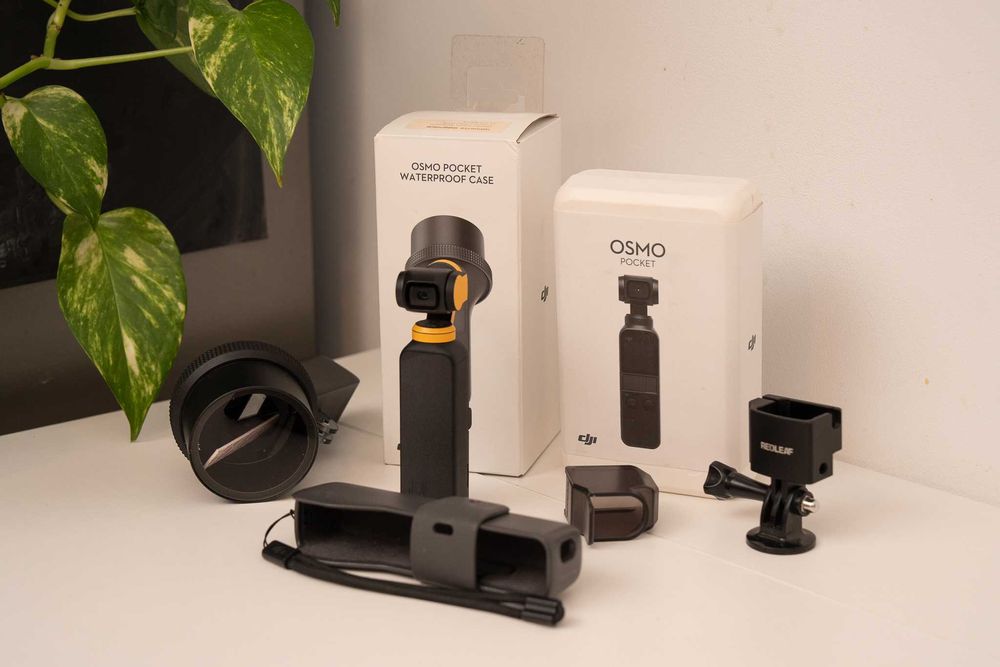 Zestaw Kamera Sportowa DJI Osmo Pocket 1 + Case Wodoodporny