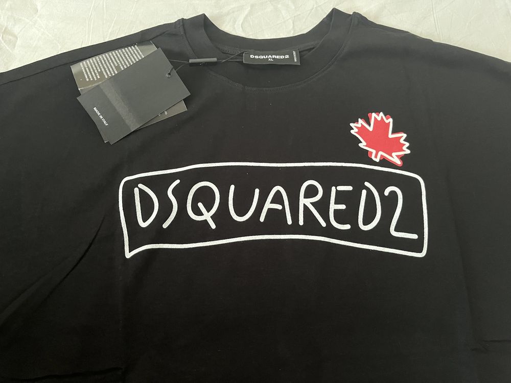 NOWA męska koszulka Dsquared t-shirt d2 dsq XL