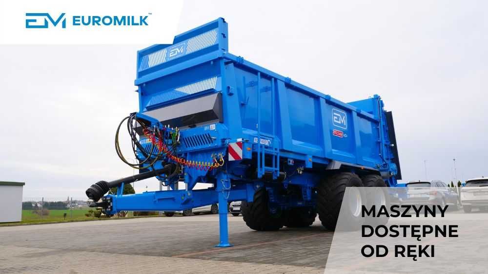 Rozrzutnik obornika EUROMILK Buffalo RXX 2490HD+ (24,8 m3 ) OD RĘKI