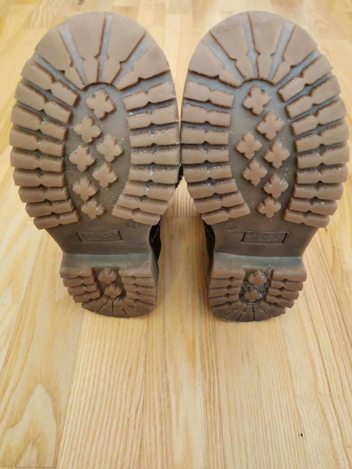 Buty zimowe 34 Lasocki Young CCC skórzane skóra naturalna