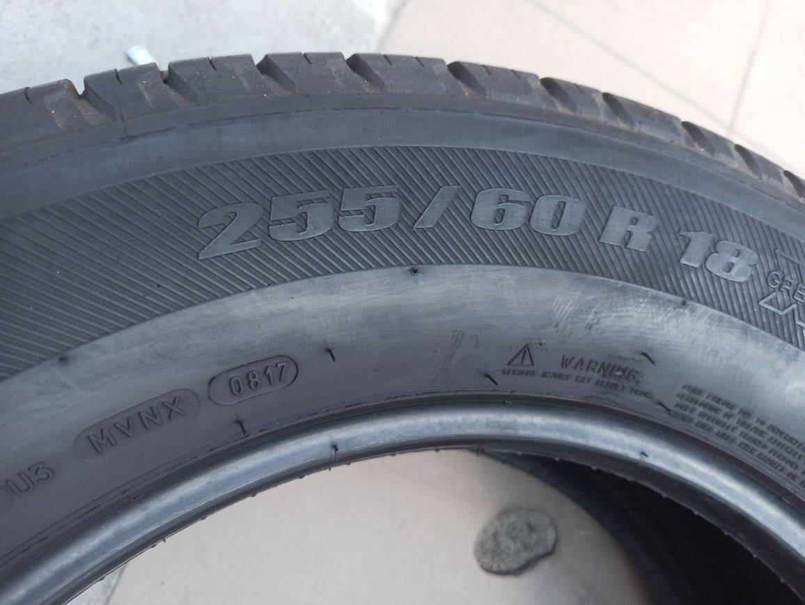 Летняя резина ПАРА 255/60 R18 Michelin Latitude