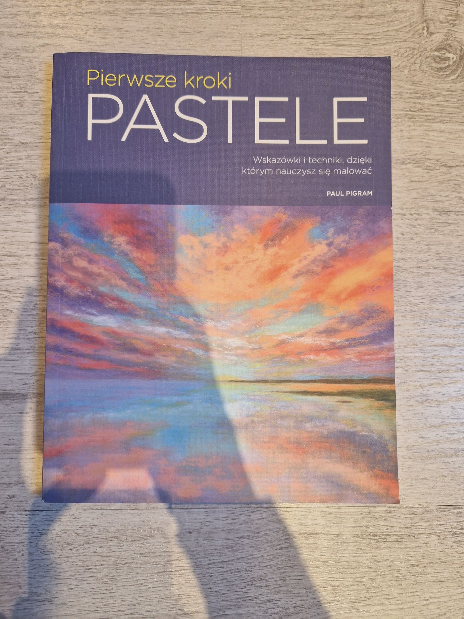 Pierwsze kroki pastele książką Paul Pigram