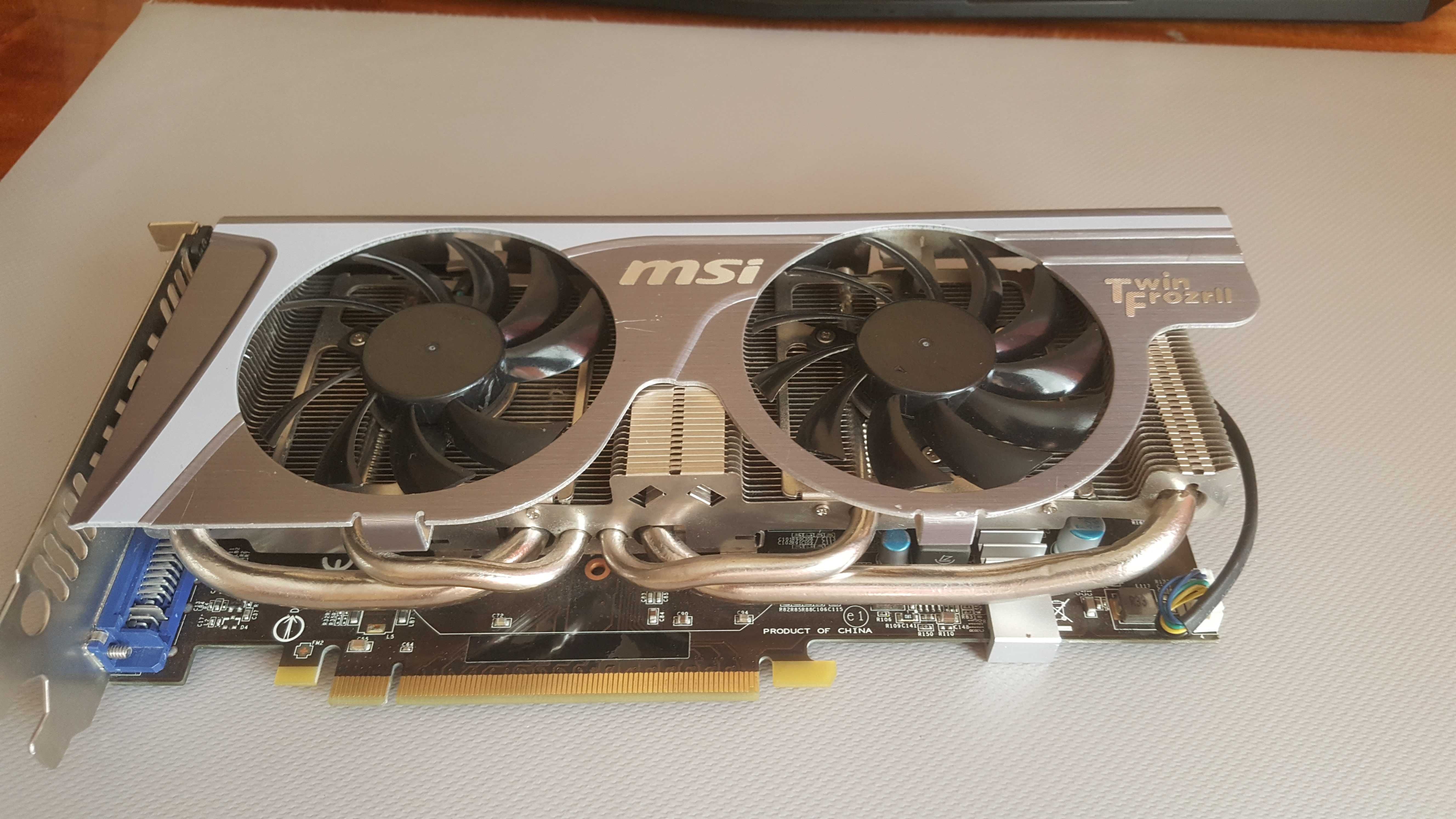 Відеокарта MSI GTX 560 Ti Twin Frozr II 256 bit  1Gb GDDR5
