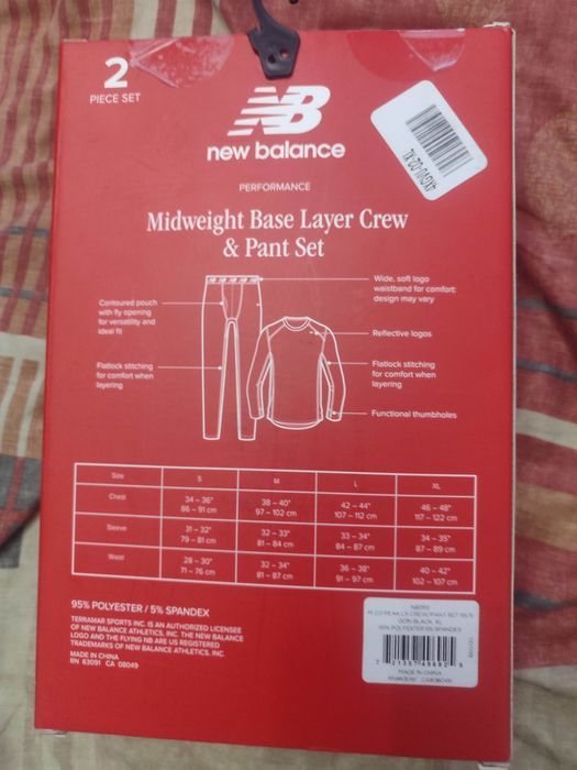 Термобілизна New balance