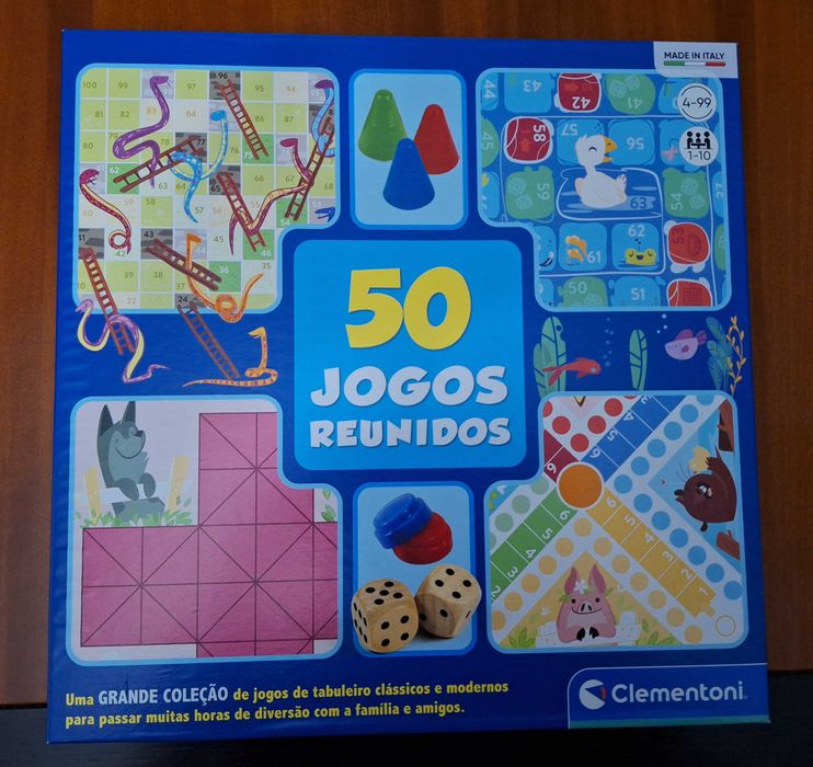 50 Jogos reunidos Novo Clementoni