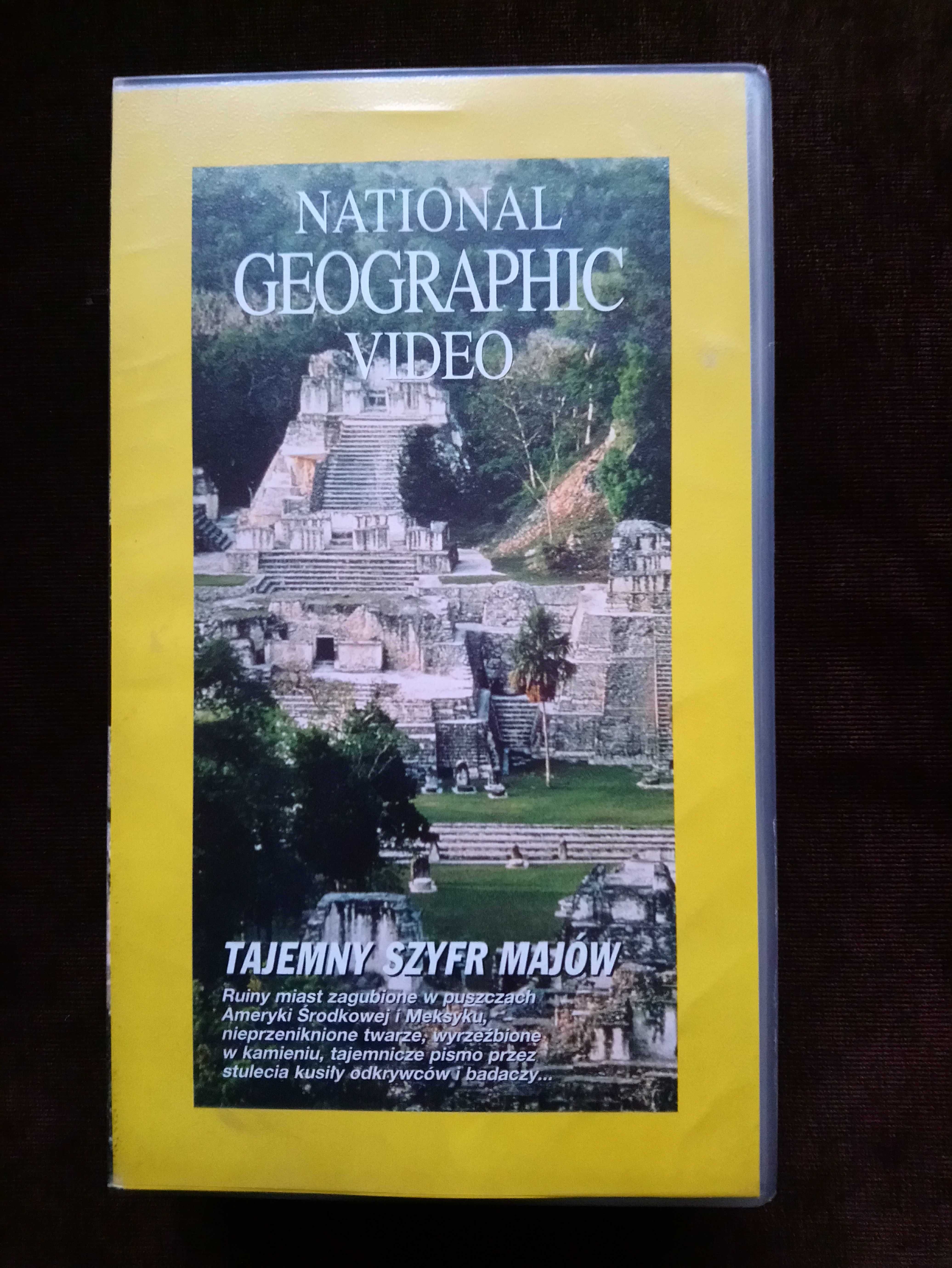 Tajemny szyfr Majów   kaseta video