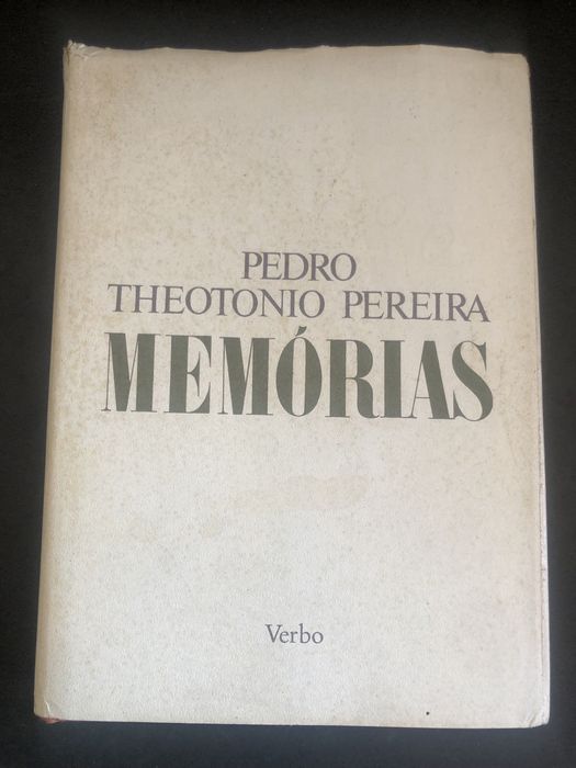 Memorias Pedro Theotonio Pereira