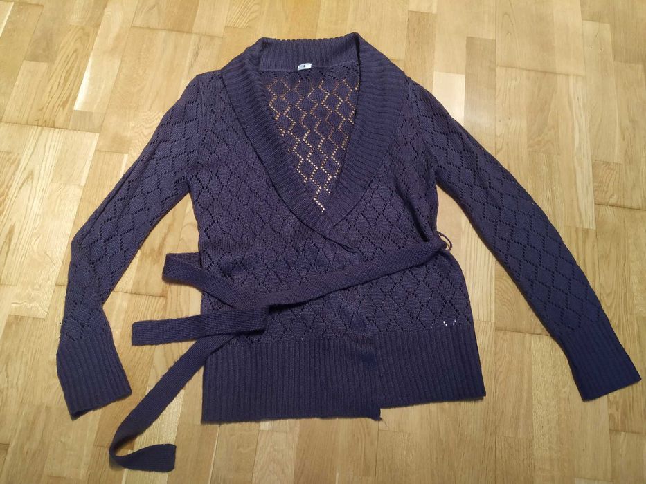 sweter kardigan L