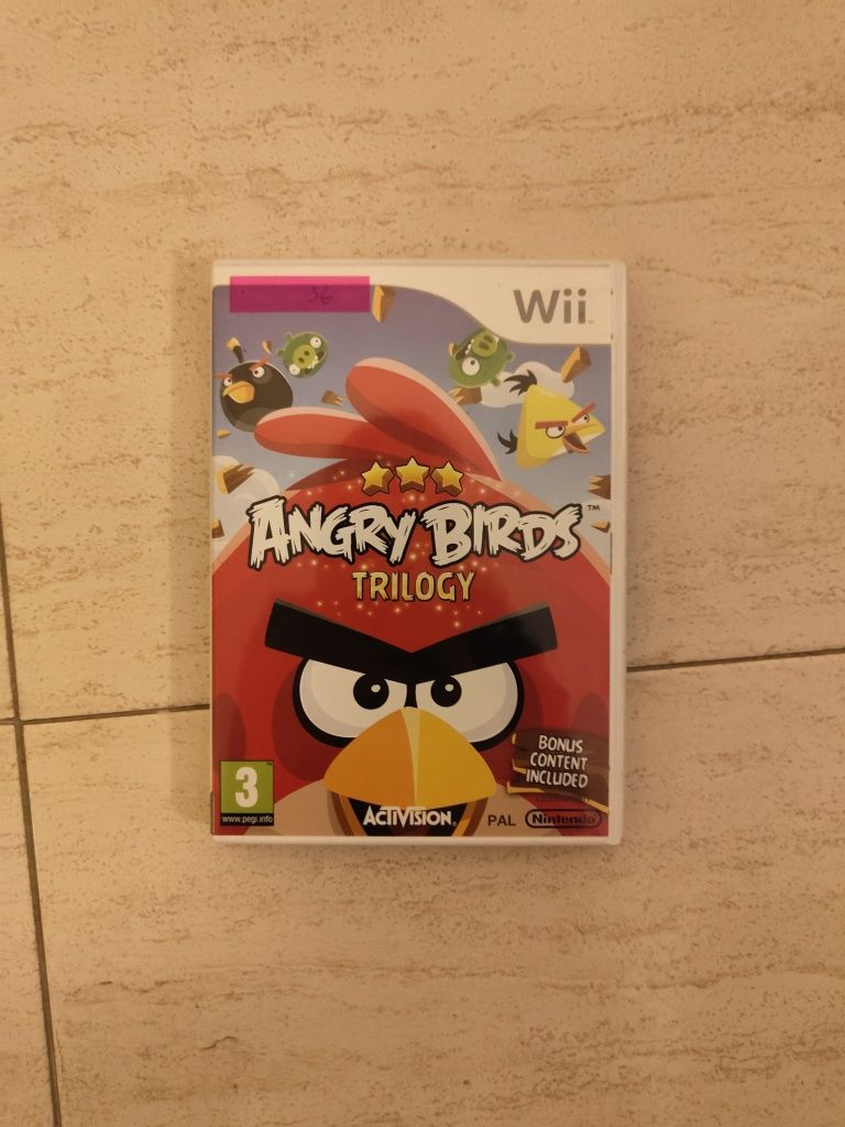 Jogo angry birds wii