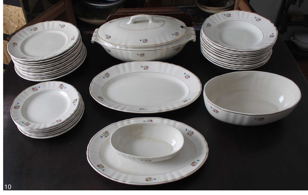 Serviço de jantar da antiga Fábrica de Sacavém