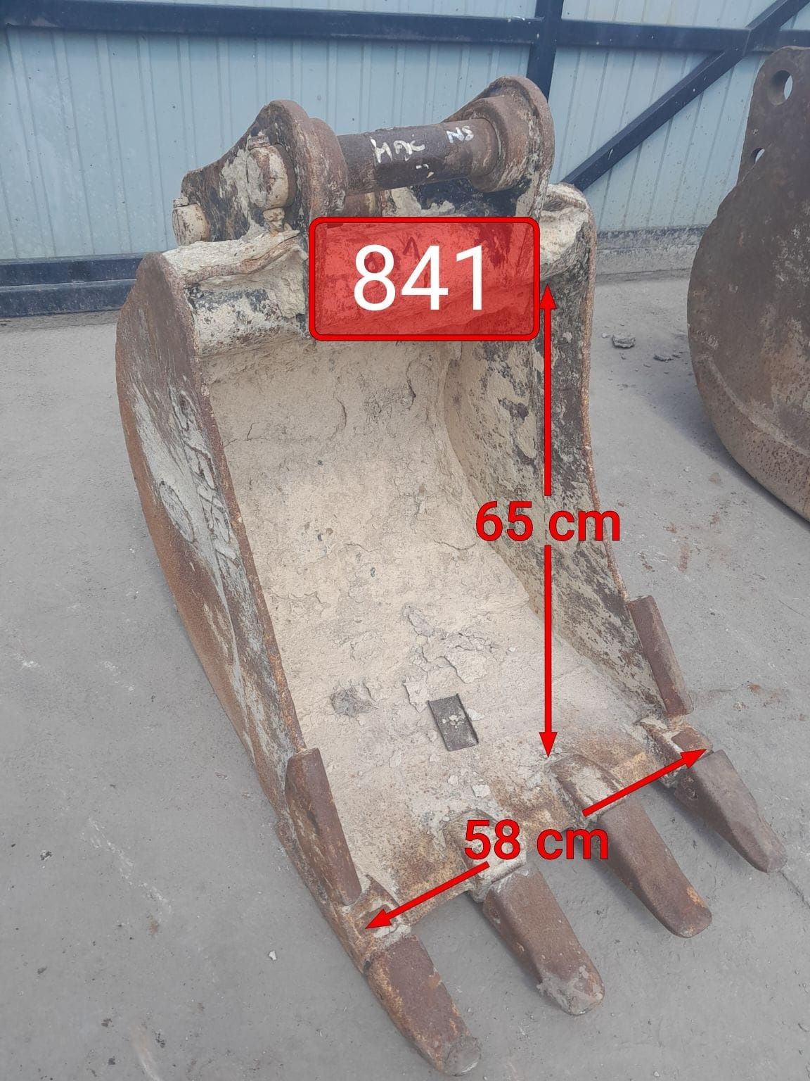 Lyzka 60cm fi60mm kubota kx80 kx 80 kx-80 lycha koparki 60 cm fi 60mm