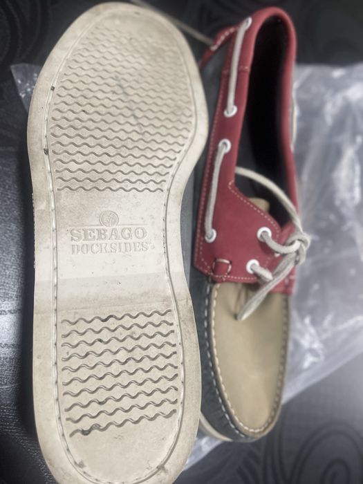 Качественные стильные 47 размера.  Совершенно новые туфли Sebago