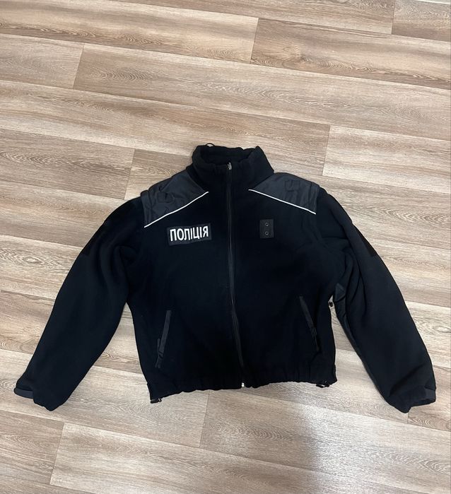 Куртка поліція зимова ідеальний стан з фліскою
