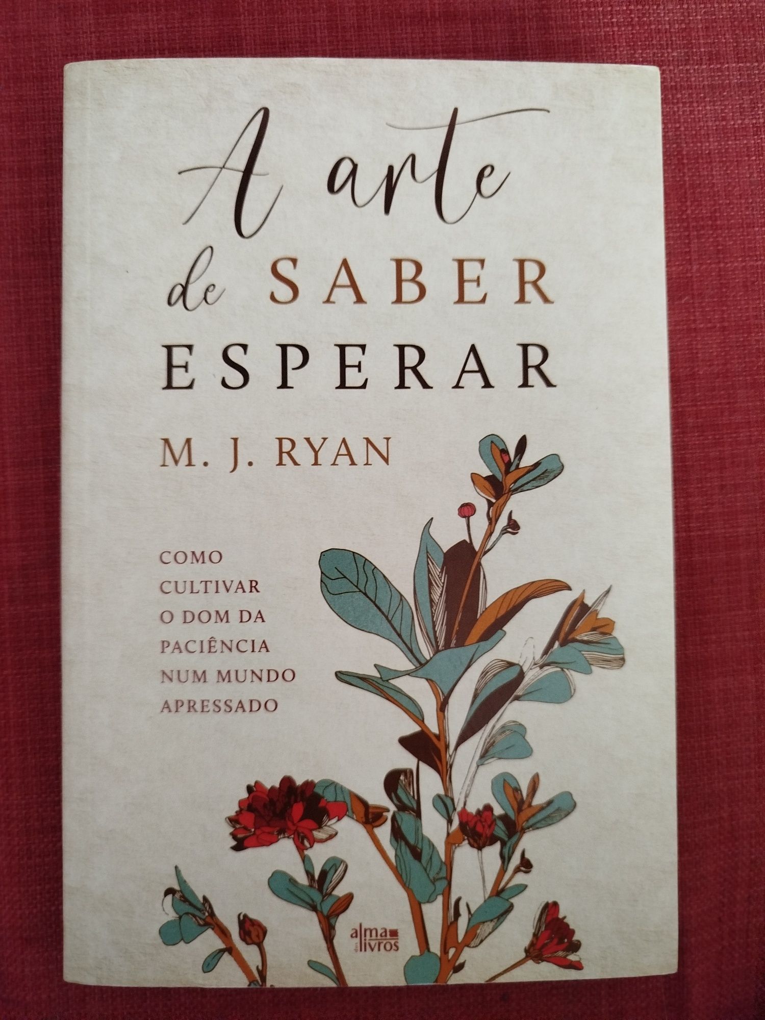 A arte de saber esperar -  M. J. Ryan
Livro em ótimo estado 
E