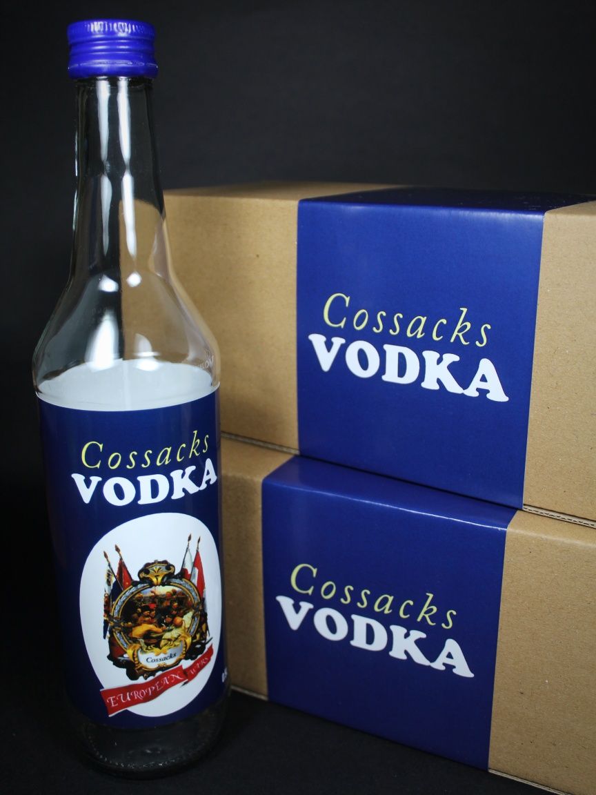 Декоративна пляшка Cossacks Vodka з гри S.T.A.L.K.E.R.