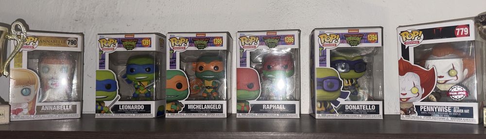 12 figuras funko-pop