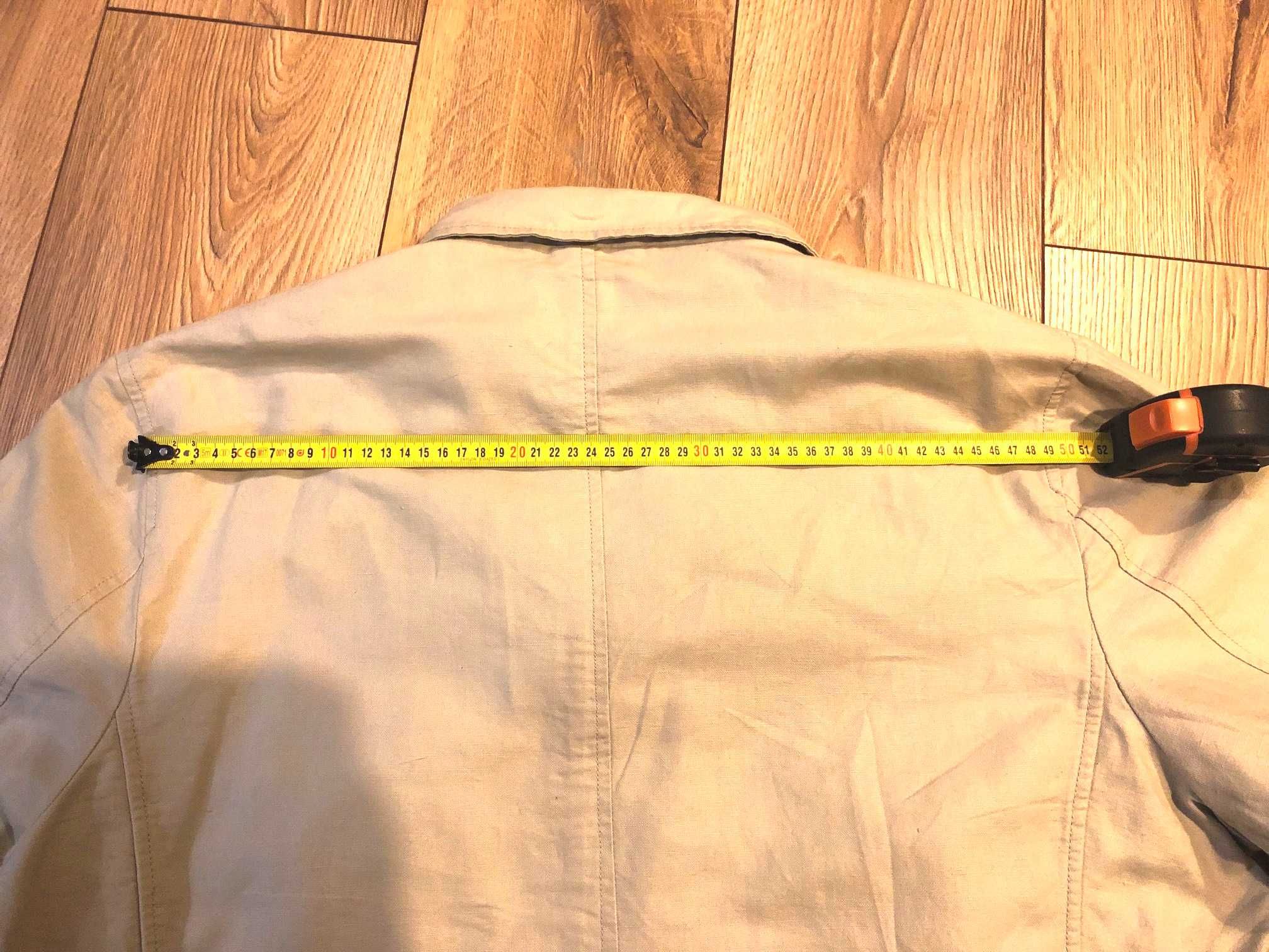 Marynarka lniana męska kremowa r.XL 70zł