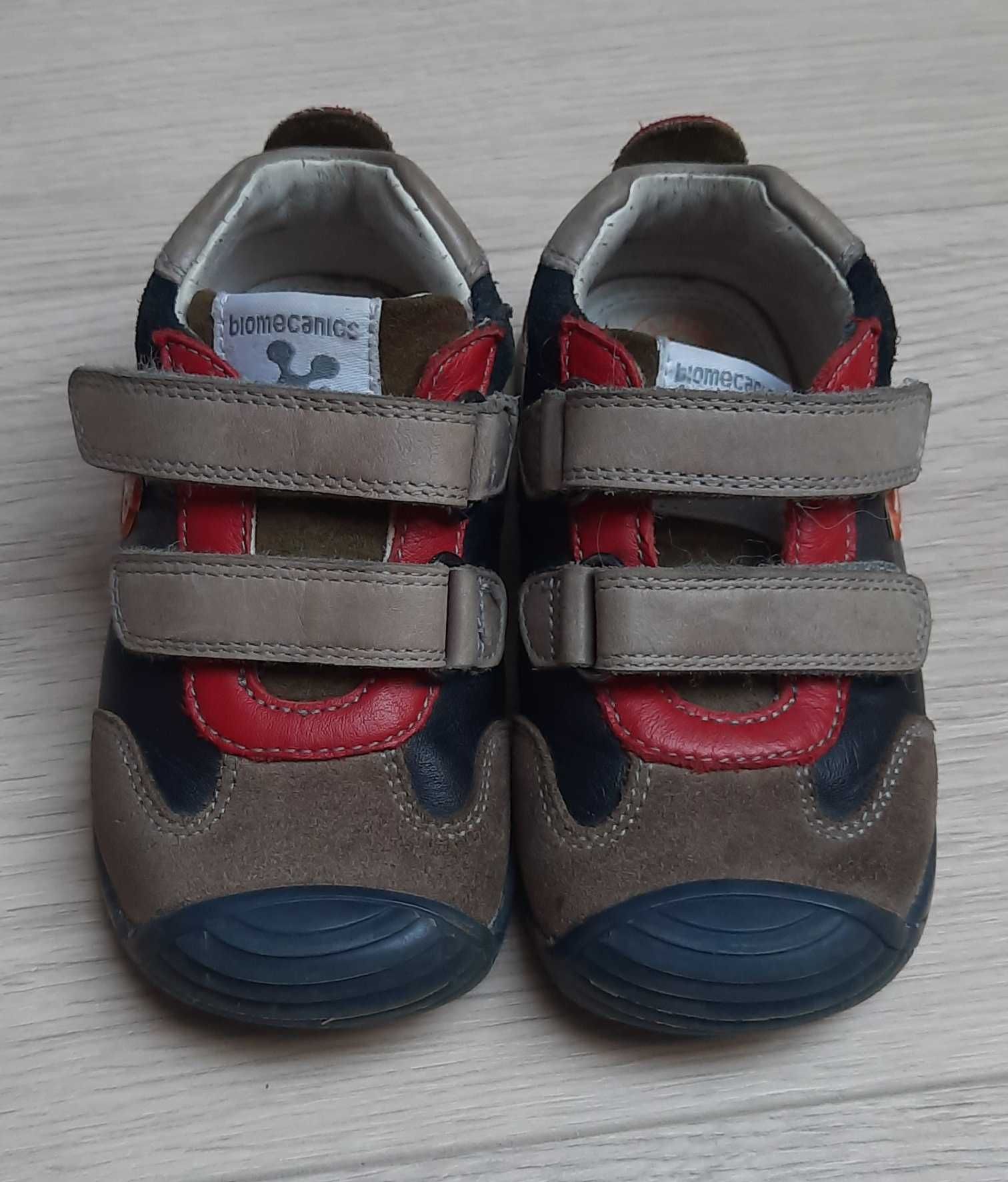 Buty/ trzewiki skórzane przejściowe na jesień Biomecanics roz 24