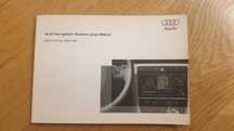 Livro / manual de instruções radio Audi RNS-E