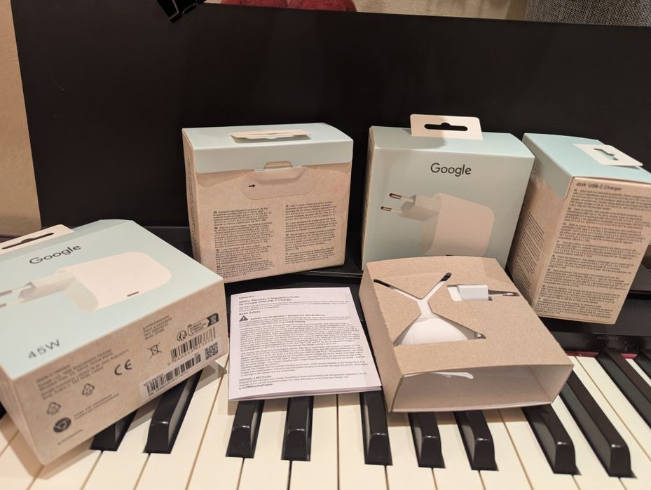 Блок Зарядки Google Pixel USB-C 45Вт EU