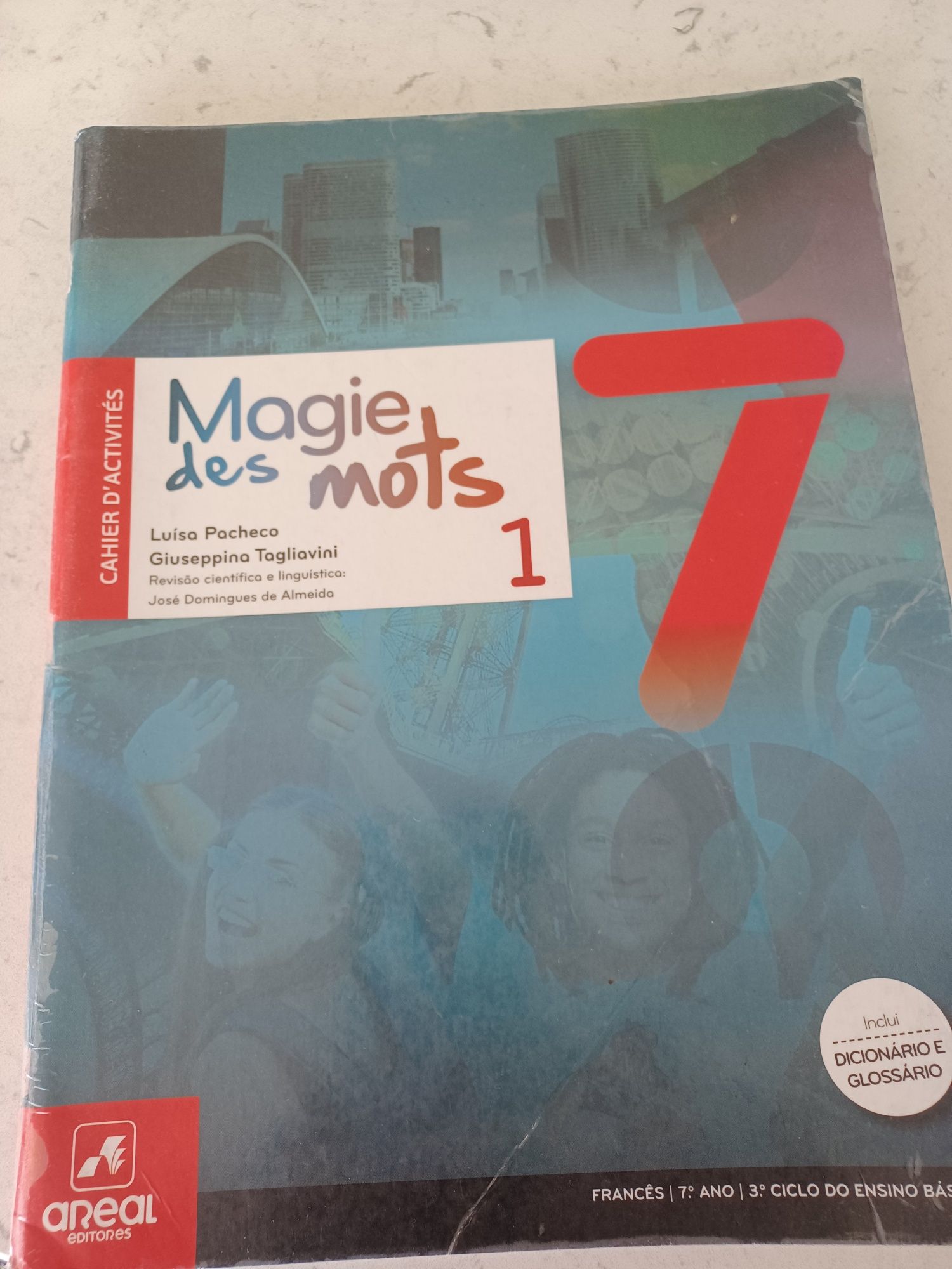 Caderno de atividades Magie des mots 7°ano