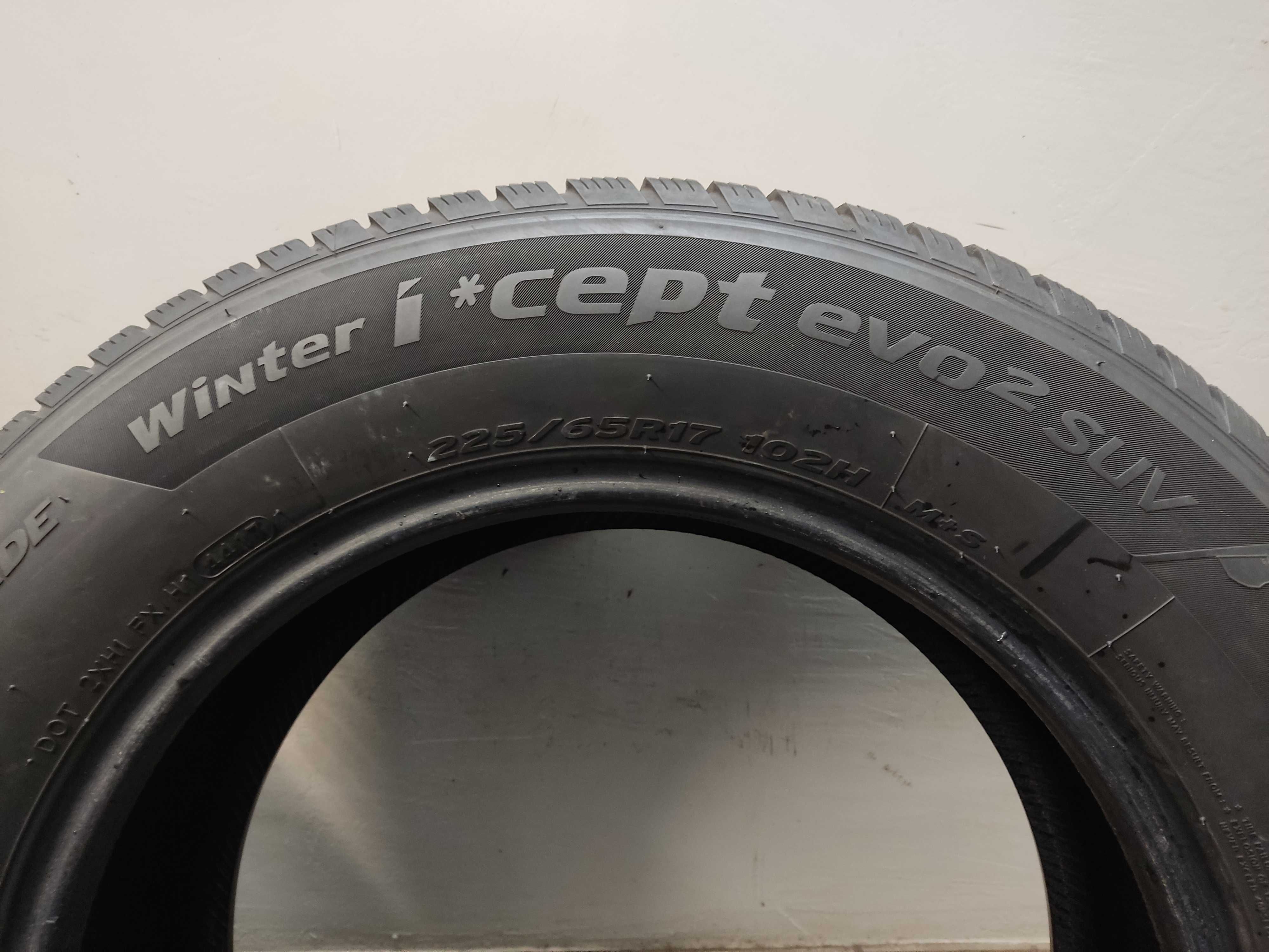 4x225/65R17 Hankook Winter I*Cept Evo 2 SUV, 2017 rok, 102H