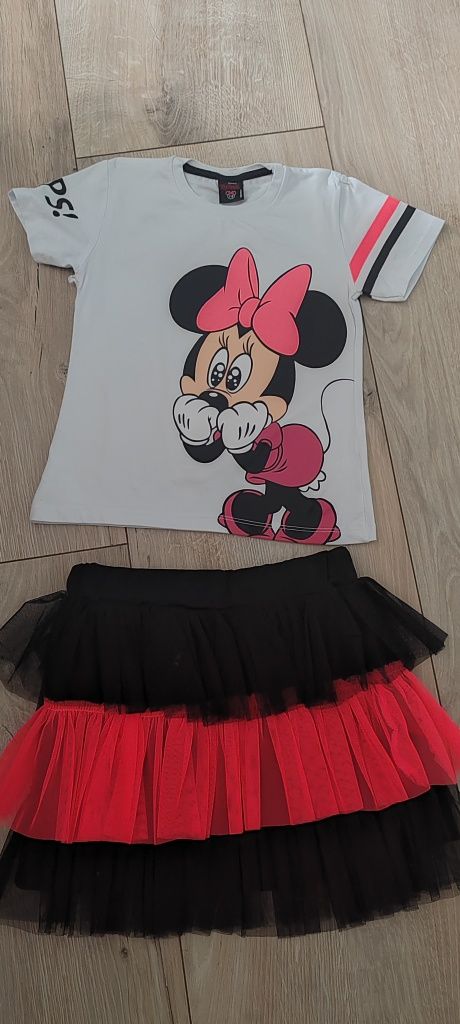 Neonowy komplet minnie