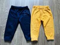 Conjunto de 2 calças em algodão - tam. 12-18 M