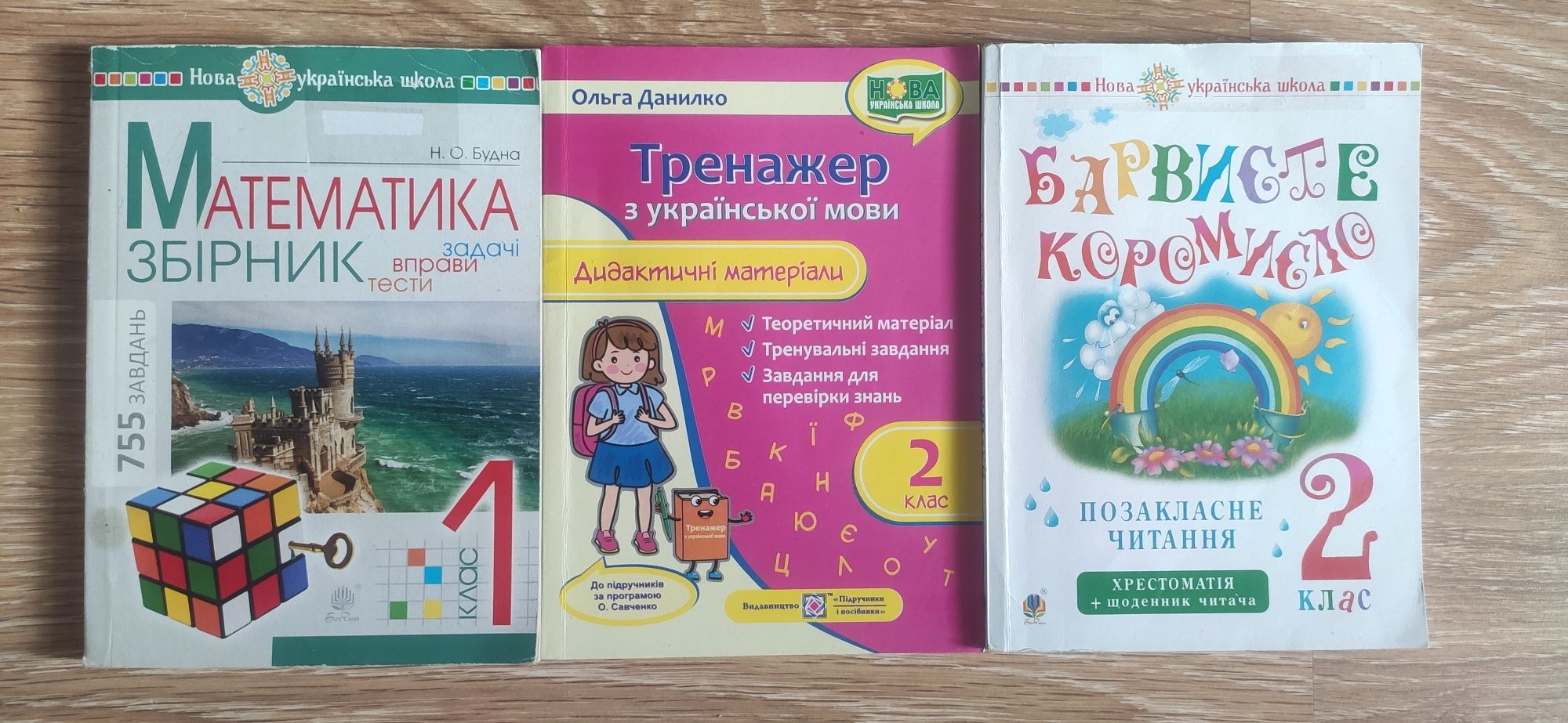 Додаткові підручники (збірник, тренажер) 2, 3, 4 класи
