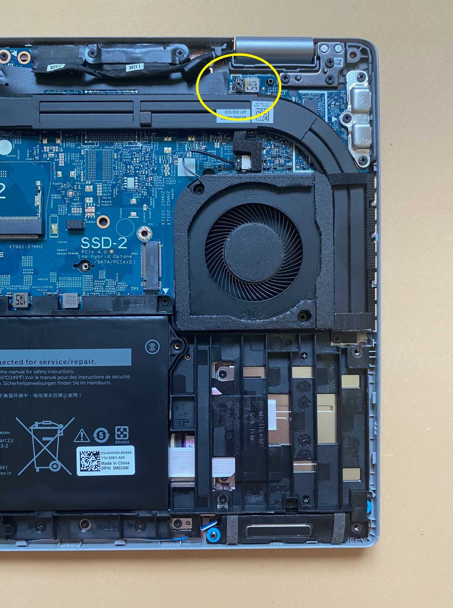 Dell Latitude 5520intel Core i7-1185G на запчастини чи ремонт